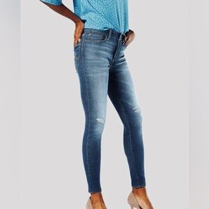 DENIZEN Levi's Mid Rise Skinny Jeans Women's